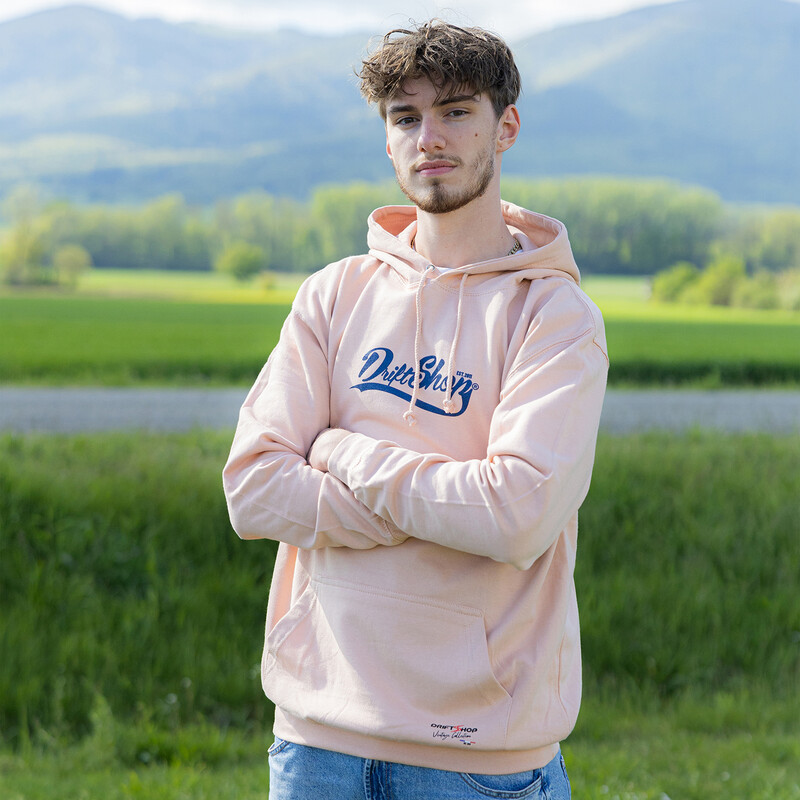 DriftShop Vintage Hoodie - Peach Perfect